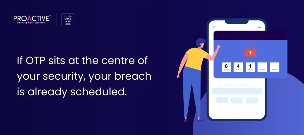 mobile OTP graphic