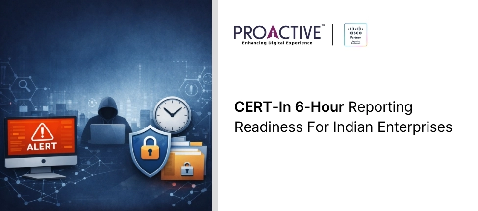 cybersecurity alert and CERT-in 6 hour reporting readiness illustration