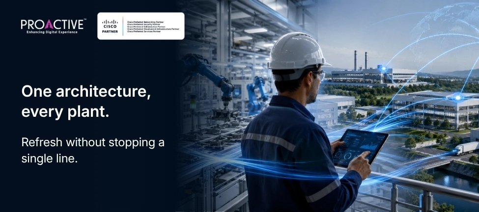 connected factory with real-time network monitoring