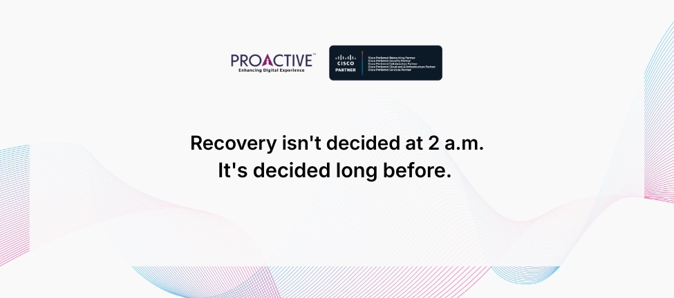Cyber recovery planning before a ransomware attack