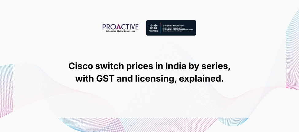 Cisco switches price in India with GST